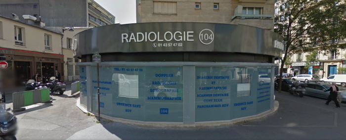 Paris 11ème  Centre de Radiologie 104  Cimep